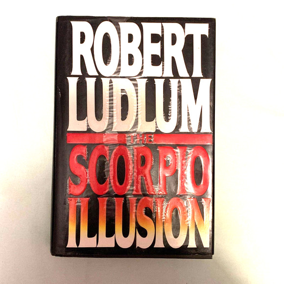 Robert Ludlum the scorpio illusion hardcover book - Picture 1 of 4